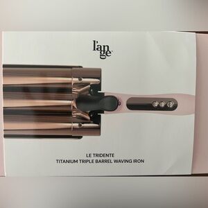 Brand new in box- L’ange Tridente hair tool